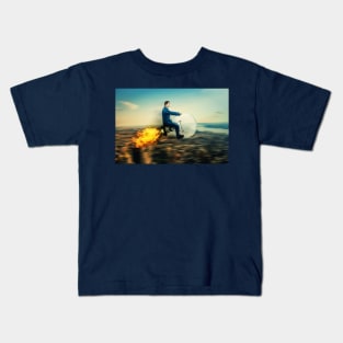 bulb rocket Kids T-Shirt